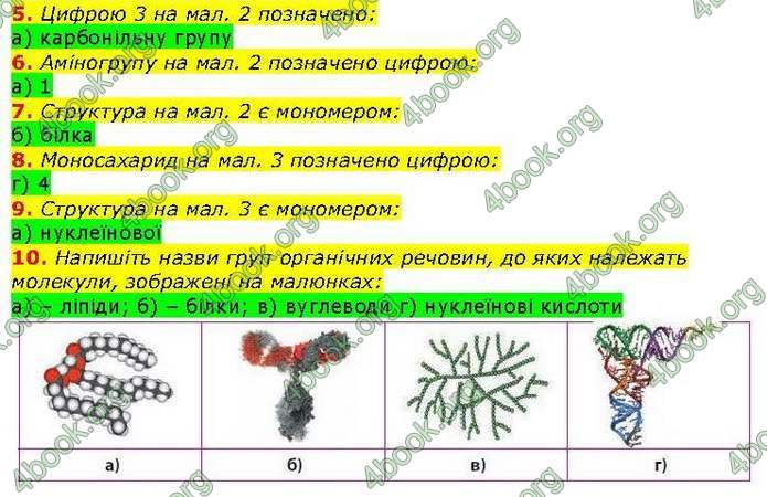 Біологія 9 клас Задорожний 2017. ГДЗ