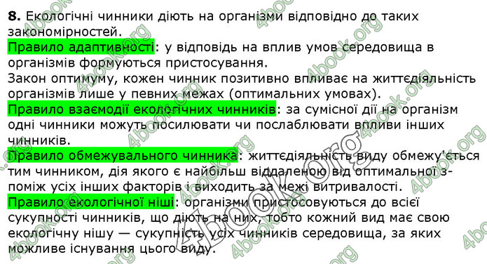 Біологія 9 клас Соболь. ГДЗ