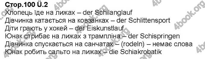 Німецька мова 6 клас Сидоренко. ГДЗ