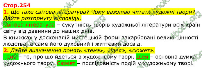 ГДЗ Зарубіжна література 5 клас Волощук 2018