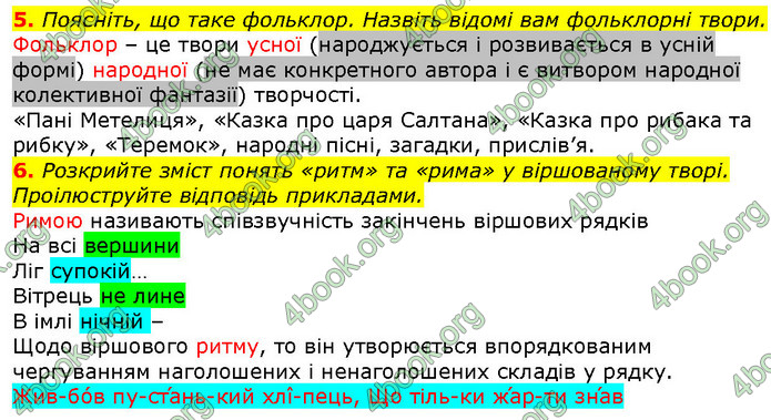 ГДЗ Зарубіжна література 5 клас Волощук 2018