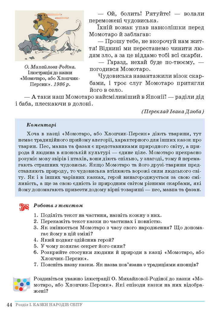 Зарубіжна література 5 клас Ніколенко 2018