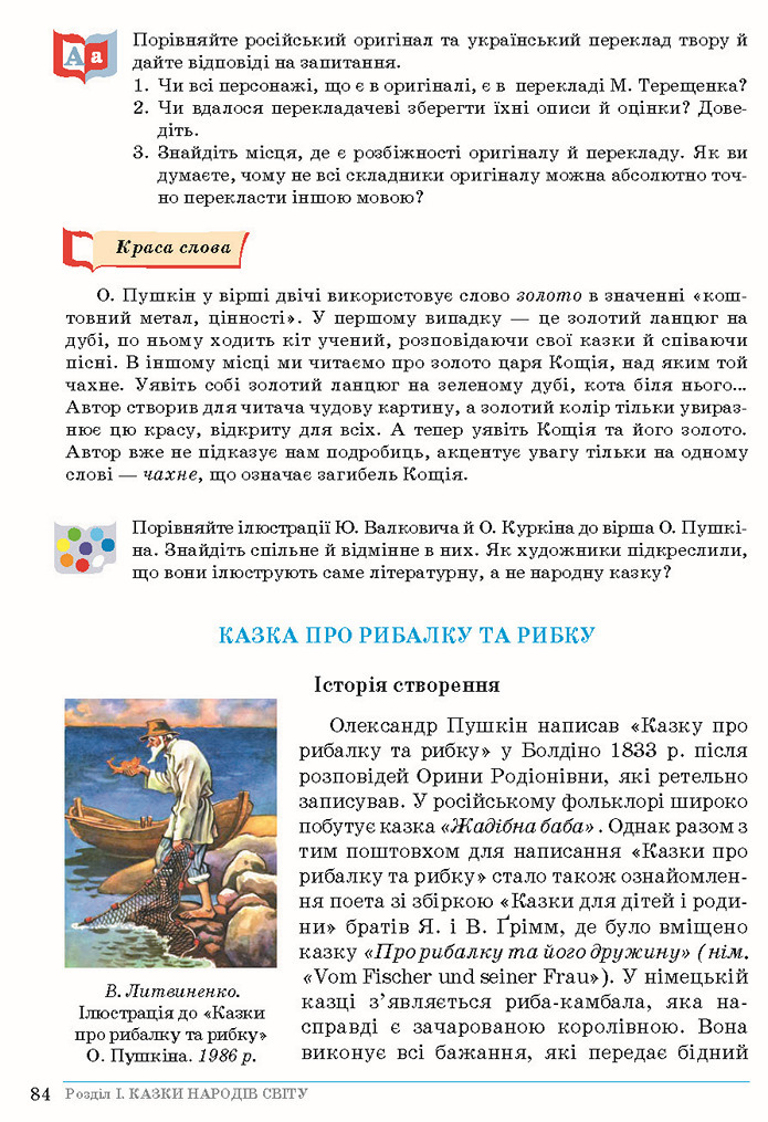 Зарубіжна література 5 клас Ніколенко 2018