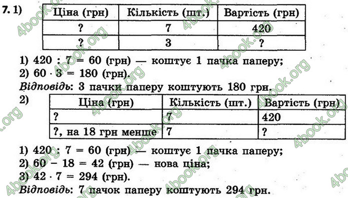 ГДЗ Математика 4 клас Скворцова