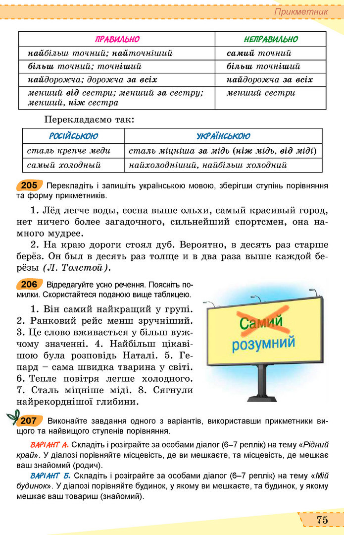 Українська мова 6 клас Заболотний 2019 (Рус)