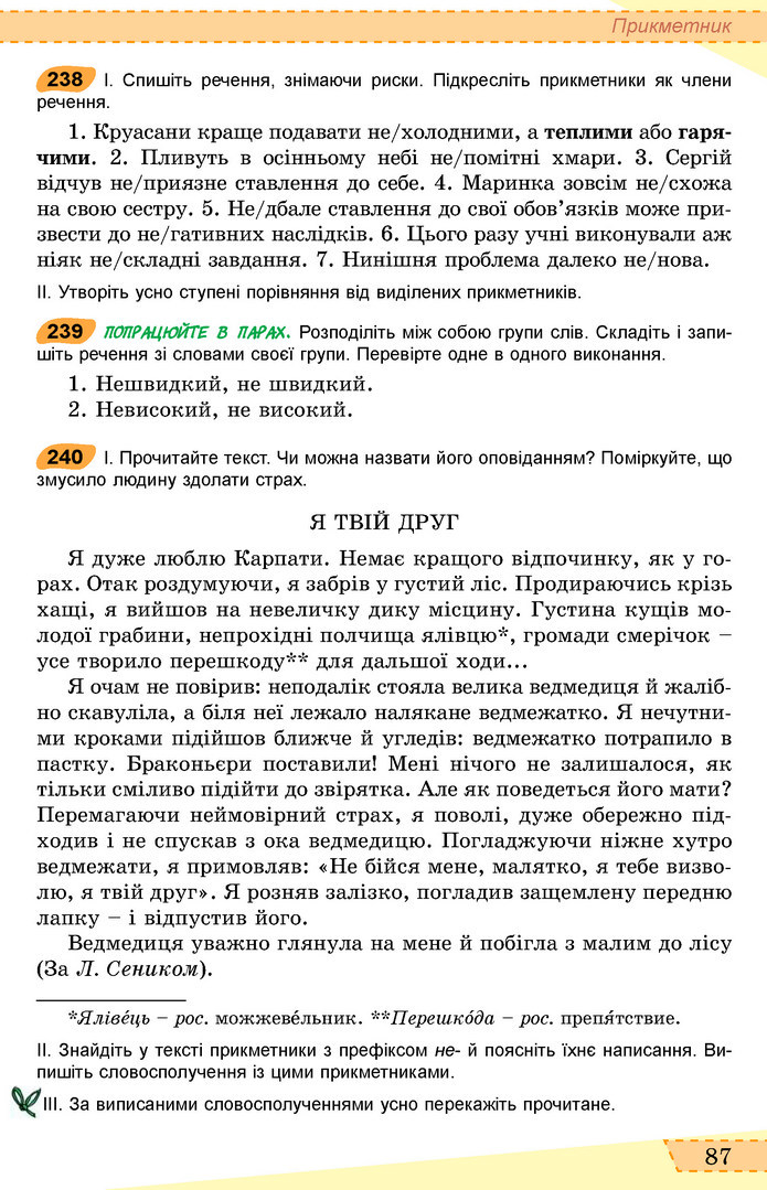 Українська мова 6 клас Заболотний 2019 (Рус)