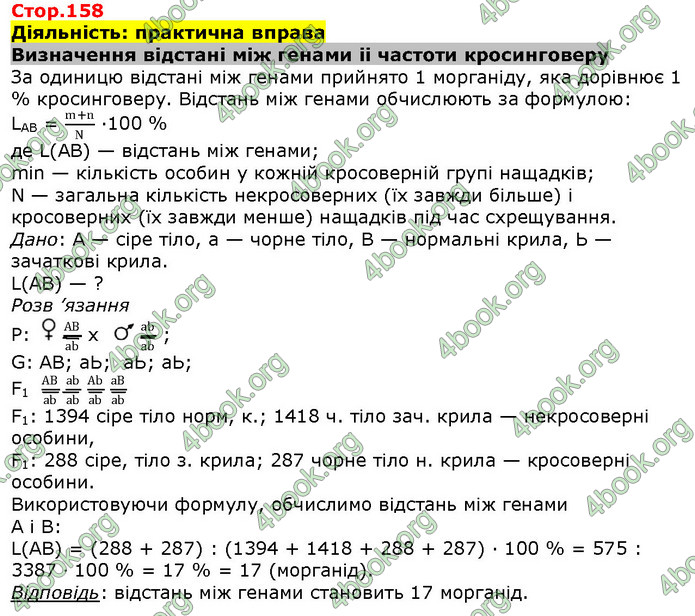 Біологія 9 клас Соболь. ГДЗ