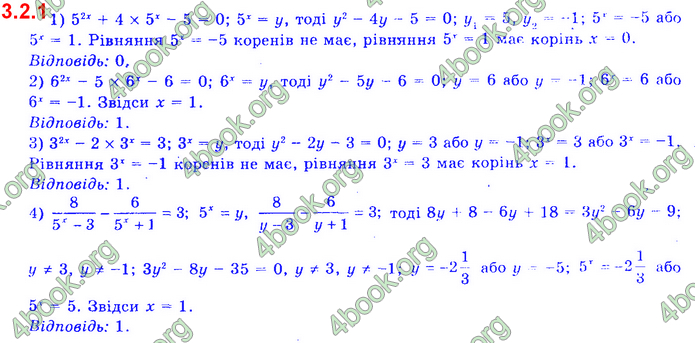 Алгебра 11 клас Нелін 2019. ГДЗ