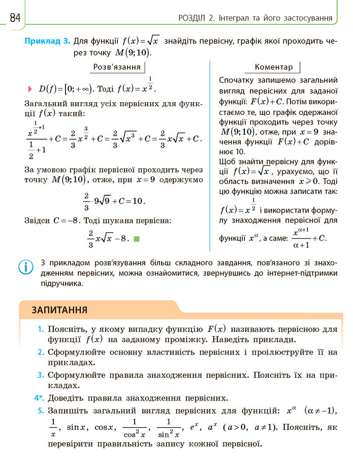 Математика 11 клас Нелін 2019
