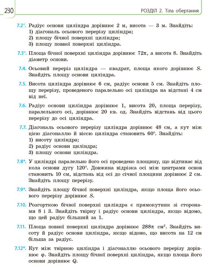 Математика 11 клас Нелін 2019