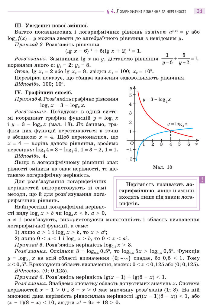 Математика 11 клас Бевз 2019