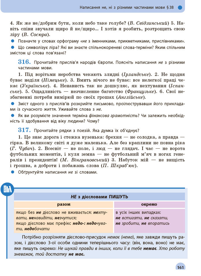 Українська мова 10 клас Глазова 2018