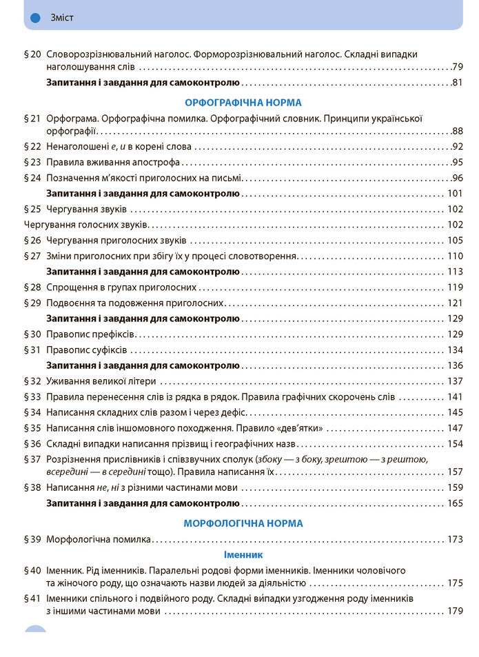 Українська мова 10 клас Глазова 2018