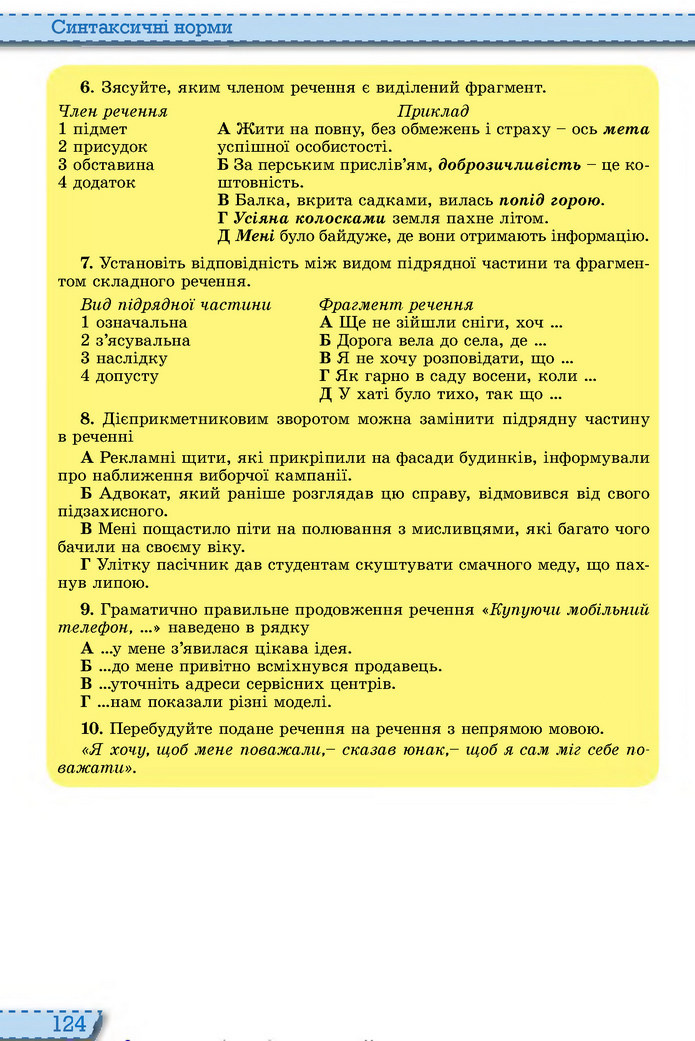 Українська мова 10 клас Заболотний 2018 (Рус.)