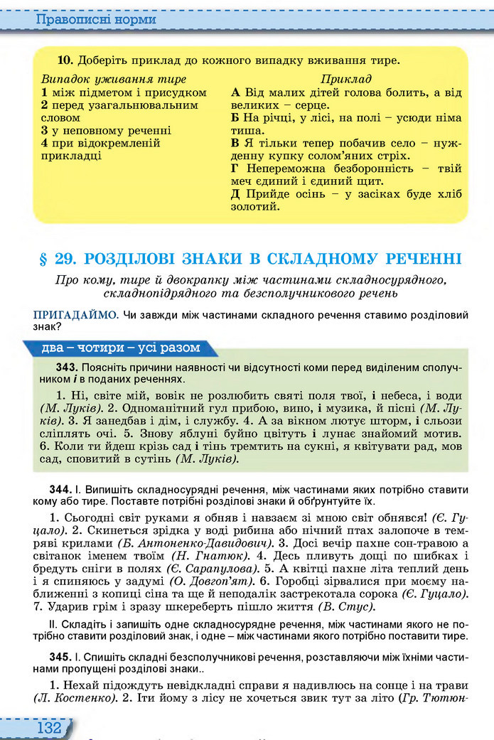 Українська мова 10 клас Заболотний 2018 (Рус.)