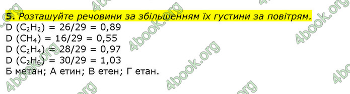 Відповіді Хімія 10 клас Ярошенко 2018