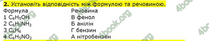 Відповіді Хімія 10 клас Ярошенко 2018