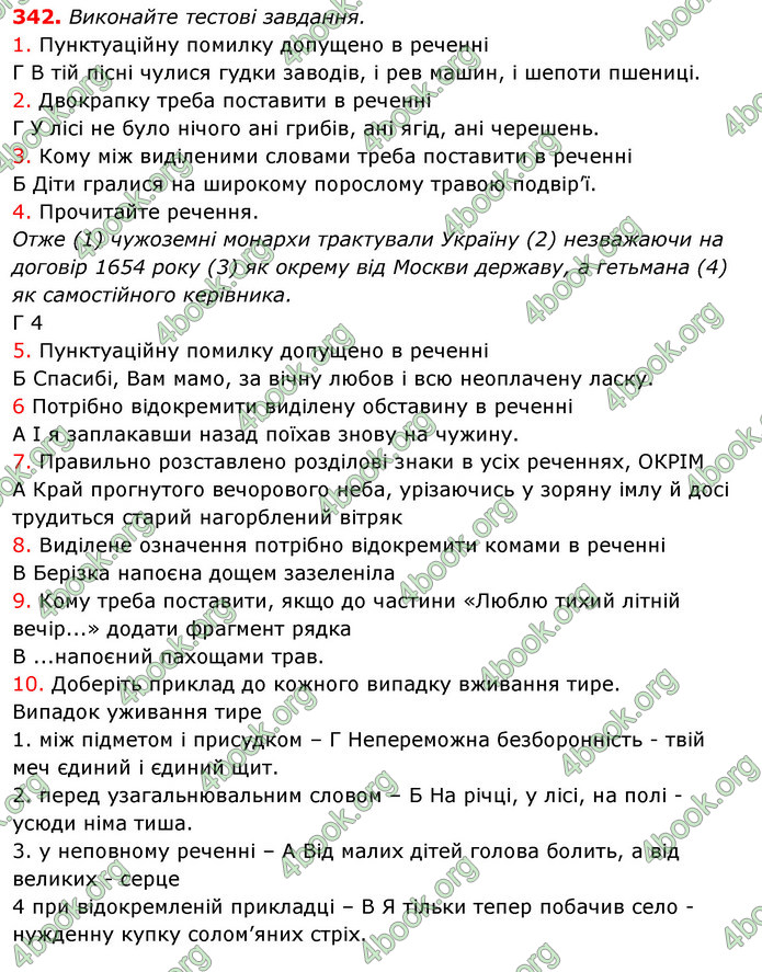 ГДЗ Українська мова 10 клас Заболотний 2018 (Рус.)