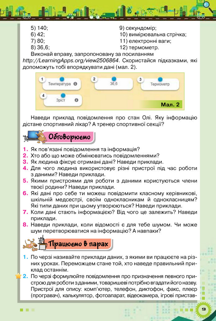 Інформатика 5 клас Морзе 2018