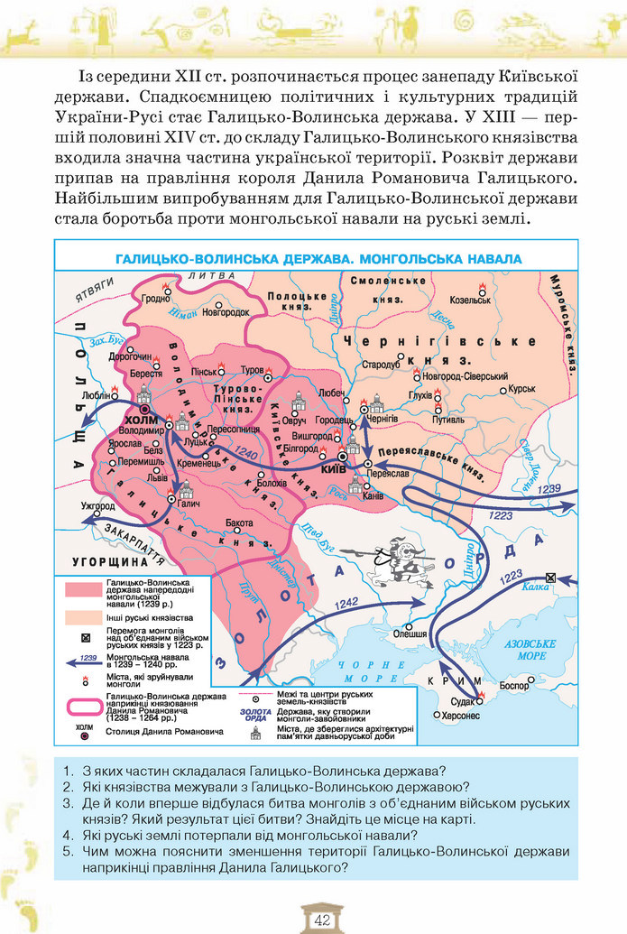 Вступ до історії 5 клас Щупак 2018