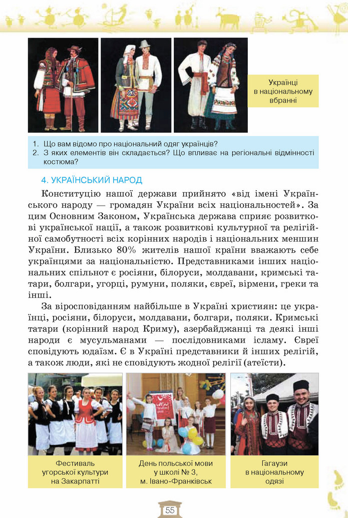 Вступ до історії 5 клас Щупак 2018