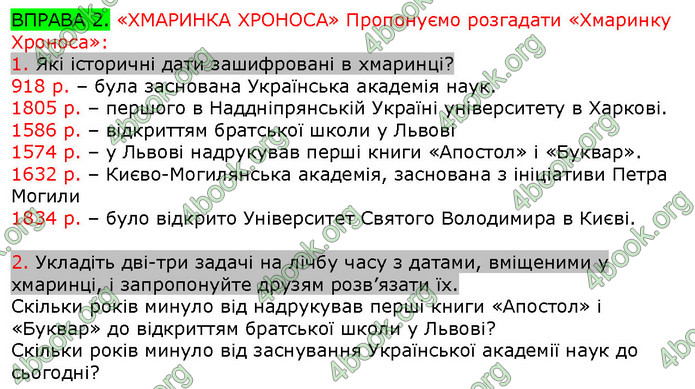 Відповіді Вступ до історії 5 клас Щупак