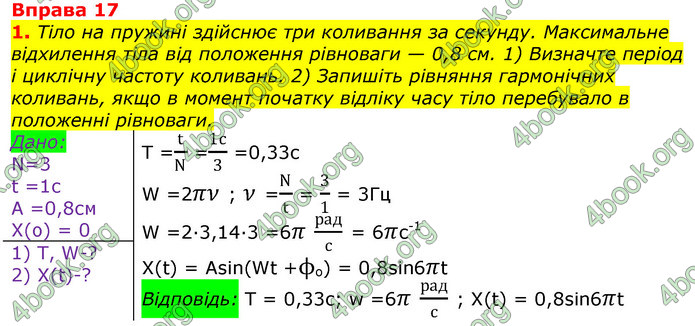 ГДЗ Фізика 11 клас Бар’яхтар 2019