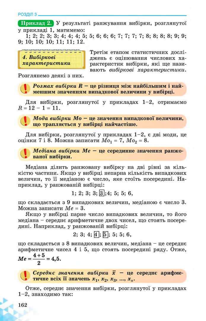 Математика 11 клас Істер