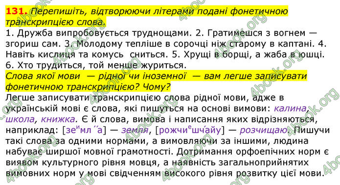 Відповіді Українська мова 10 клас Глазова 2018