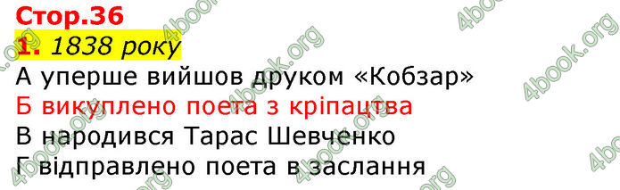 Відповіді Українська література 8 клас Авраменко 2016