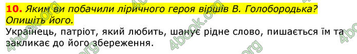 Відповіді Українська література 8 клас Авраменко 2016