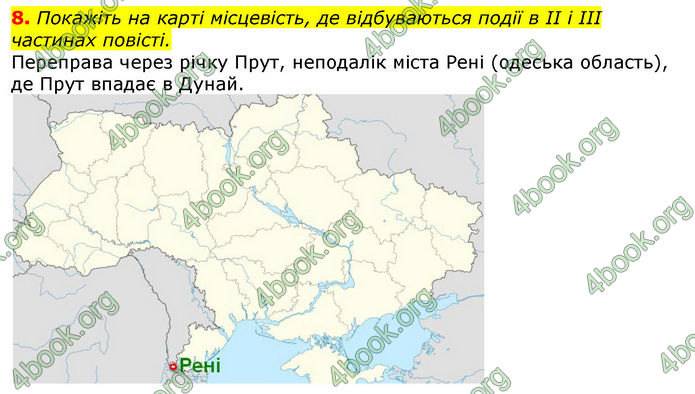 Відповіді Українська література 8 клас Авраменко 2016