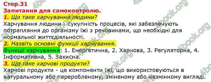 Відповіді Біологія 8 клас Соболь. ГДЗ