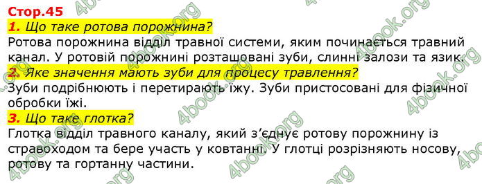 Відповіді Біологія 8 клас Соболь. ГДЗ