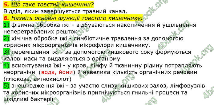 Відповіді Біологія 8 клас Соболь. ГДЗ