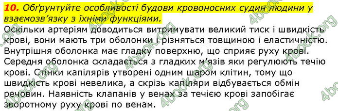 Відповіді Біологія 8 клас Соболь. ГДЗ