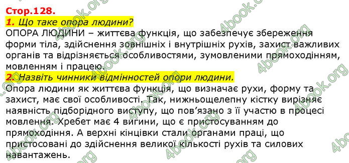 Відповіді Біологія 8 клас Соболь. ГДЗ