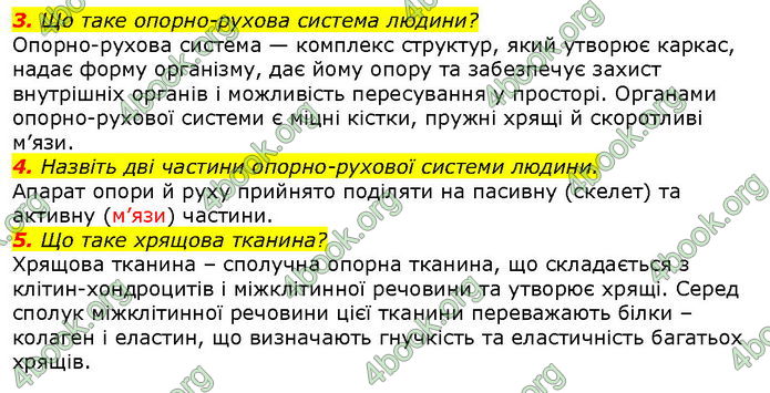 Відповіді Біологія 8 клас Соболь. ГДЗ