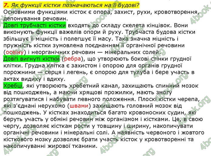 Відповіді Біологія 8 клас Соболь. ГДЗ