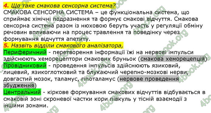 Відповіді Біологія 8 клас Соболь. ГДЗ