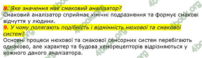 Відповіді Біологія 8 клас Соболь. ГДЗ