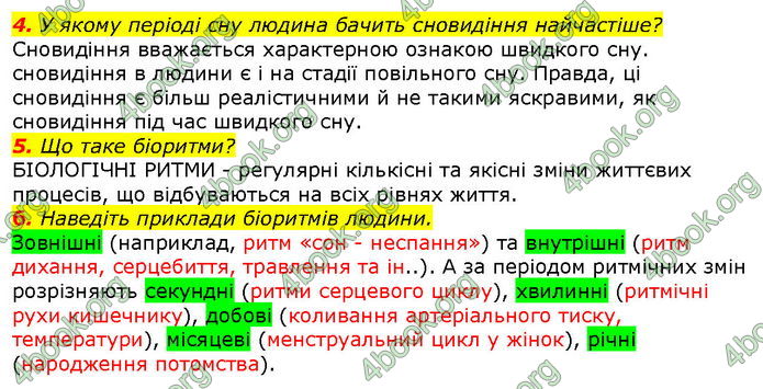 Відповіді Біологія 8 клас Соболь. ГДЗ