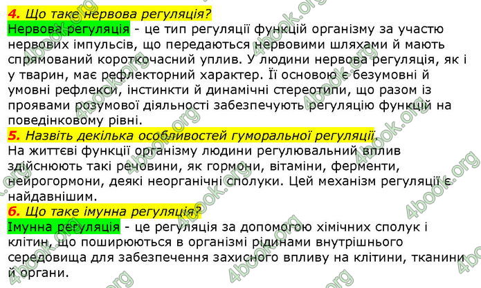 Відповіді Біологія 8 клас Соболь. ГДЗ