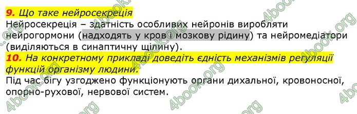 Відповіді Біологія 8 клас Соболь. ГДЗ