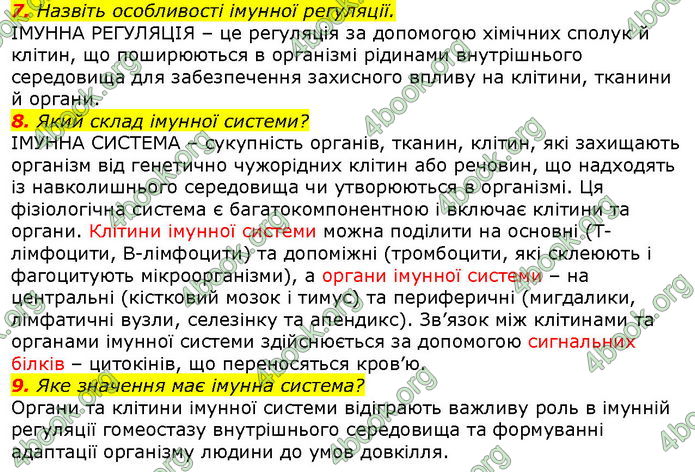 Відповіді Біологія 8 клас Соболь. ГДЗ