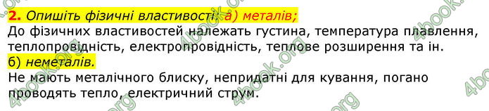 Відповіді Хімія 8 клас Савчин 2016