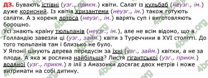 Відповіді Українська мова 8 клас Авраменко 2021-2016. ГДЗ