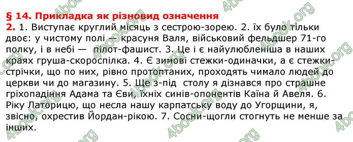 Відповіді Українська мова 8 клас Авраменко 2021-2016. ГДЗ