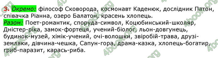 Відповіді Українська мова 8 клас Авраменко 2021-2016. ГДЗ