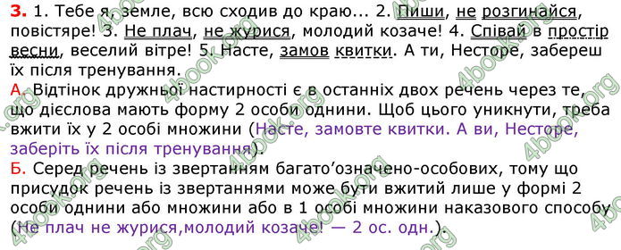 Відповіді Українська мова 8 клас Авраменко 2021-2016. ГДЗ